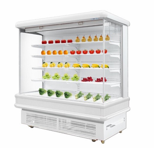 R22 Commercial Display Chiller With Sliding Display Glass Door