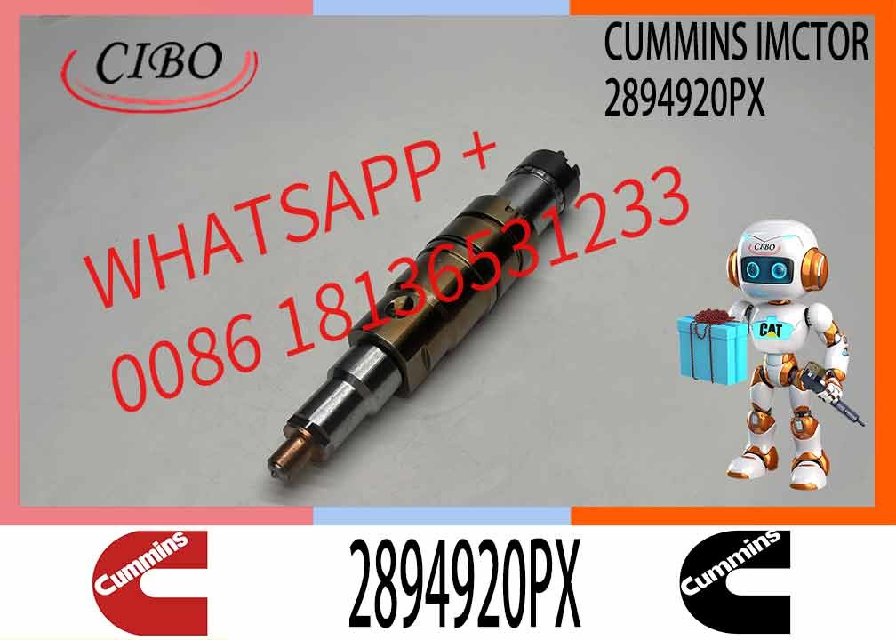 Common Rail Injector Fuel Injecto 4905880 2086663 2894920PX 2058444 For ISZ13 Excavator DC09 DC16 DC13