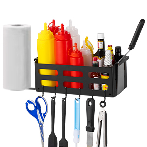 Grilling Companion Blackstone Griddle Caddy with Anti-Rust Plus and Paper Towel Holder