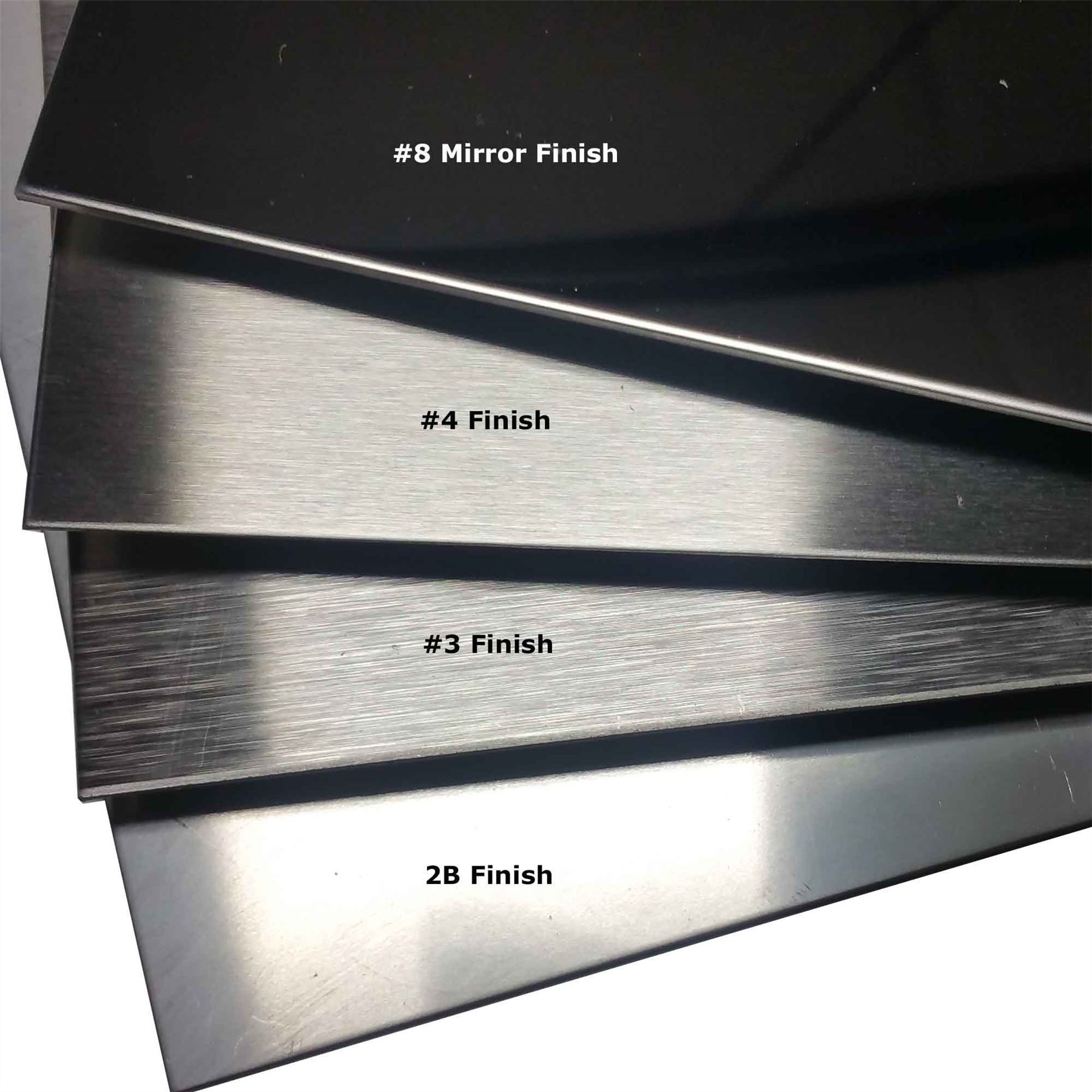 ASTM JIS 430 Stainless Steel Plate 1150mm 50mm HL 2D 1D