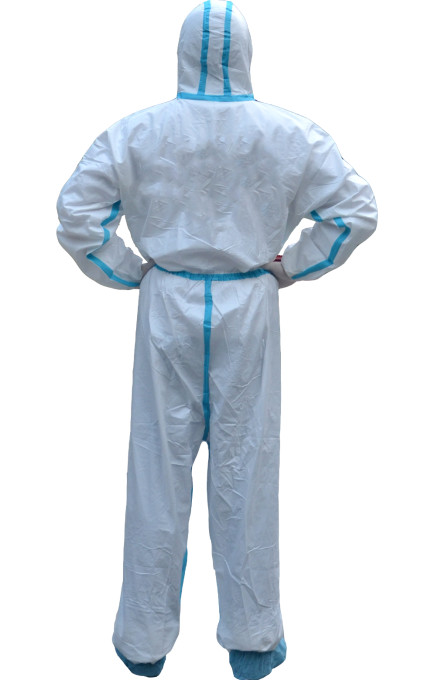 Fluid Resistant M Breathable Disposable Coveralls for Aviation Industry