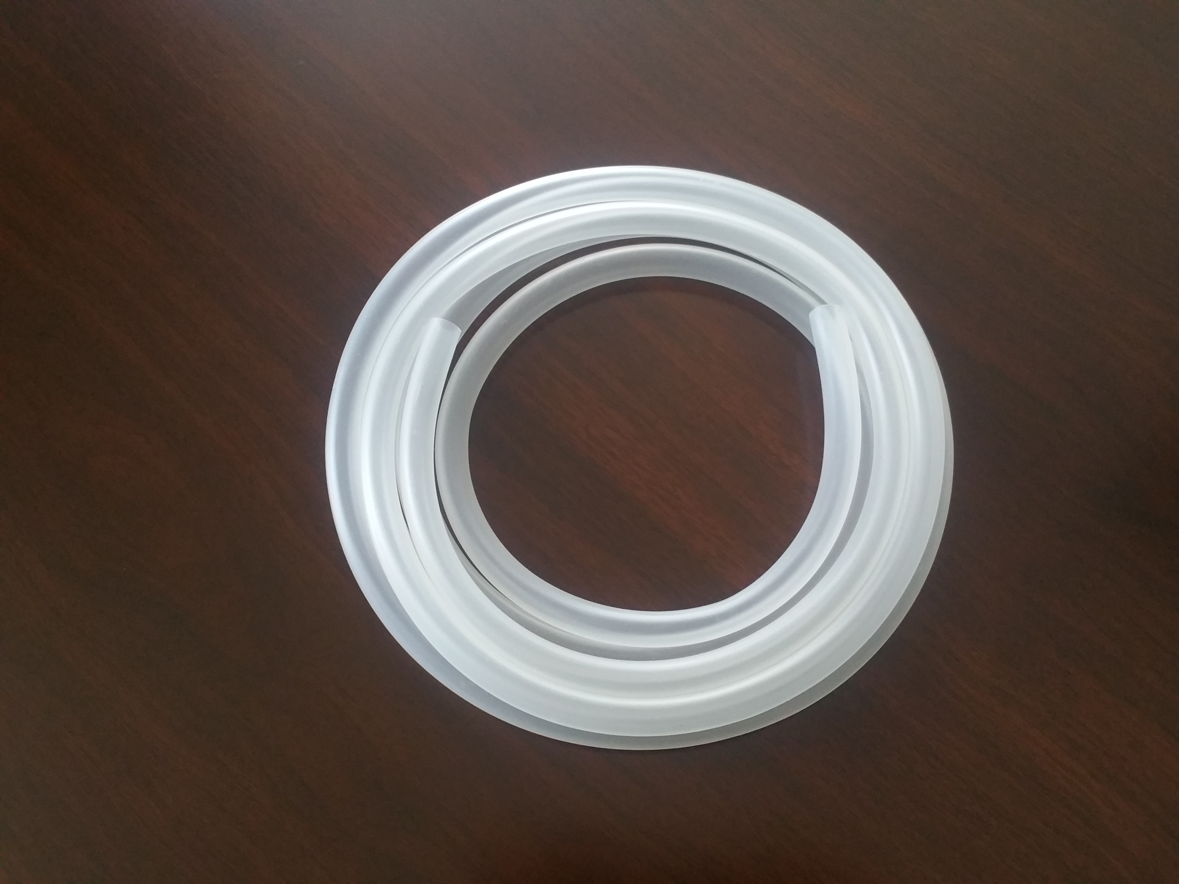 Transparent Food Grade Silicone Tube Extrusion 5-32mm Inside Dia Without Smell
