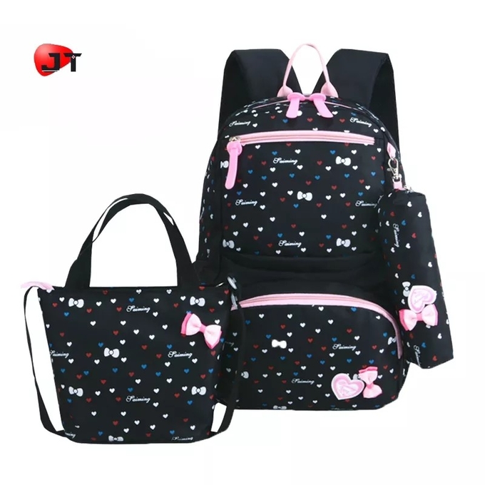 Backpacks For Girls School Cute Kids Backpack Bookbags Insulated Lunch Box Set Bag
