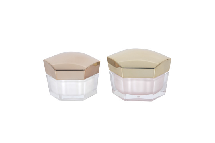 Custom Color PET 60ml 120ml 170ml Lotion Bottle Acrylic 30g 50g Face Cream Jar Cosmetic Skincare Beauty Set Packaging