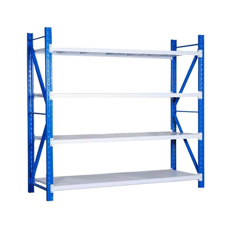 Industrial Warehouse Storage Racks Metal Boltless Stacking Shelf