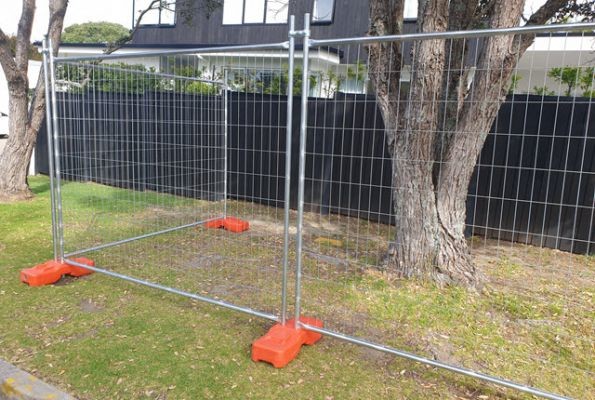 Hot Dip Galvanized Welded Temporary Steel Fencing 60X150mm For Construction Site