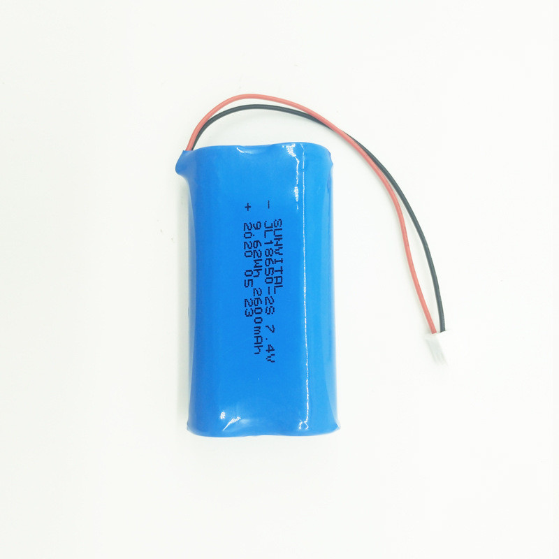 MSDS CC CV 7.4V 2600mAh 18650 Lithium Ion Battery