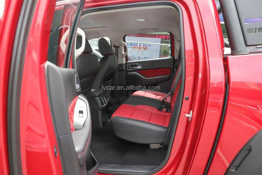 4x4 Hydraulic AWD Pickup with LED Camera Electric Leather Turbo Dark Diesel Fuel ACC