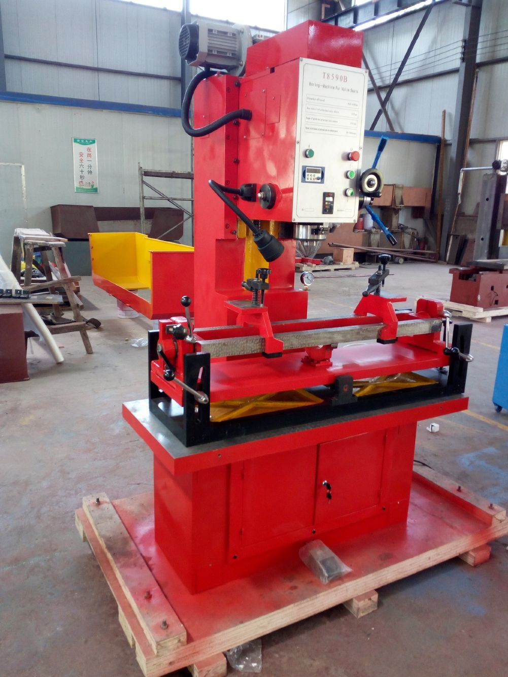 AA4C con rod boring machine Valve Seats Boring Machine T8590A