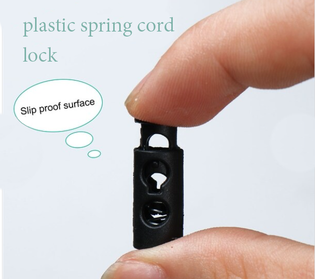 plastic spring cord lock