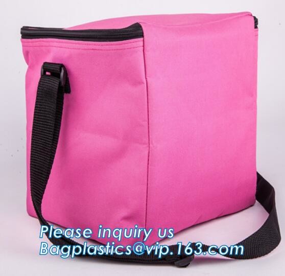 cooler bag waterproof oxford shoulder bag ice pack thermal picnic lunch box vehicle insulation bag for meal drinks pack
