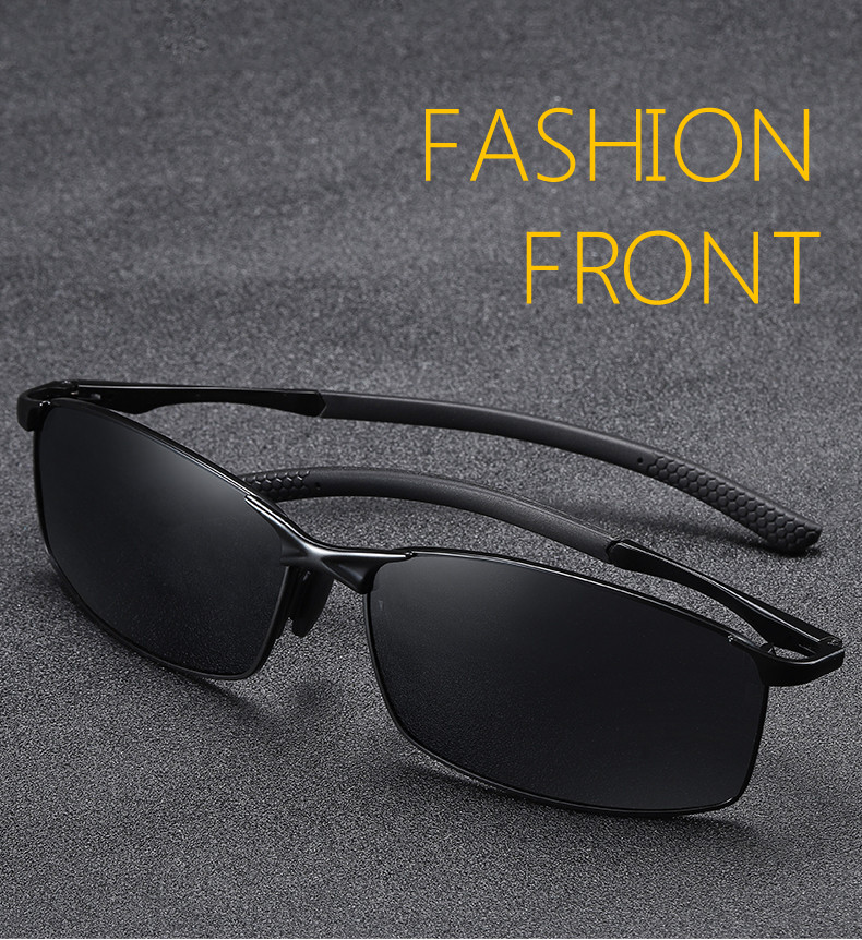 Bike Motorcycle Mens Luxury Polarized Stylish Sunglasses Photochromic Sunglasses With Polarized Lens