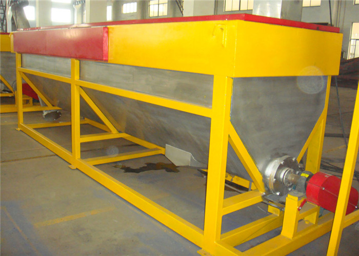 Pp Pe Film PET Recycling Line Saving Water , Plastic Washing And Drying Machine