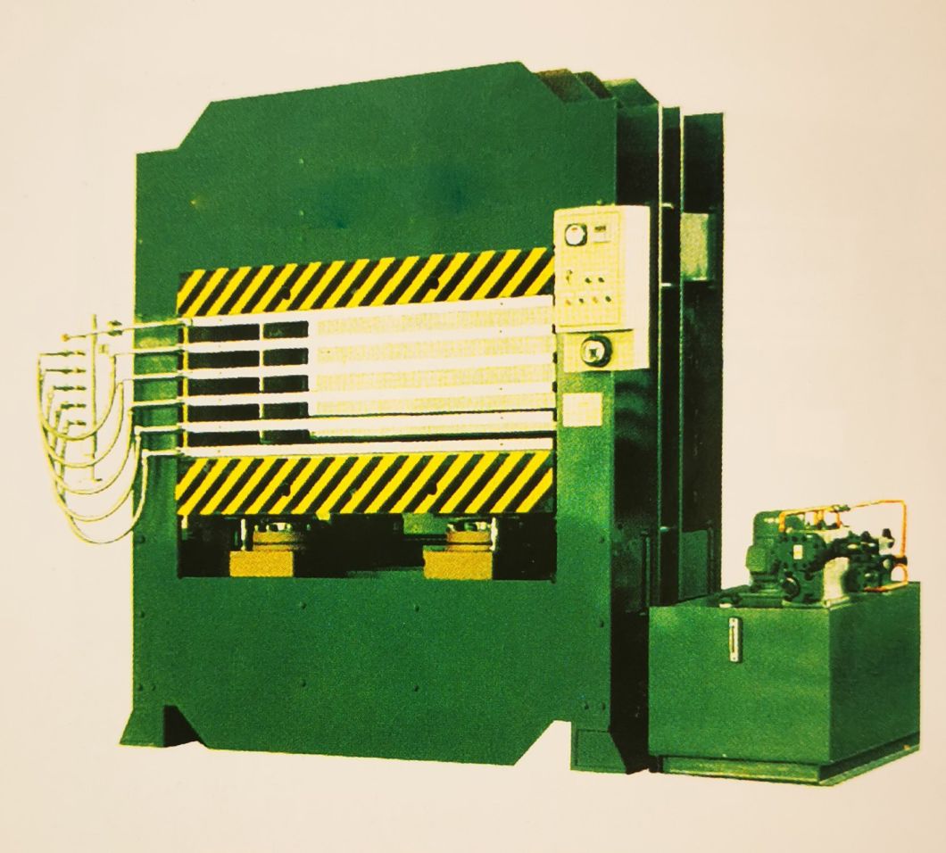 Wood Plate Processing Sheet Veneer Hot /Cool Press Machine