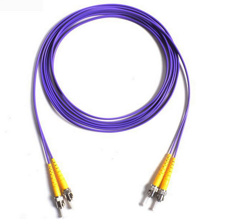 900um orange color High return loss, low insterion loss LC / PC - MM Fiber Optic Patch Cord