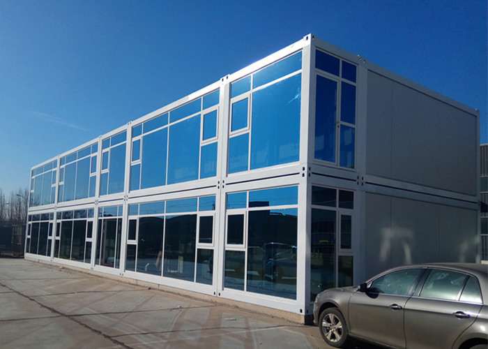 Flexible Exquisite Mobile Container Homes , Kids Small Moving Containers With Decoration