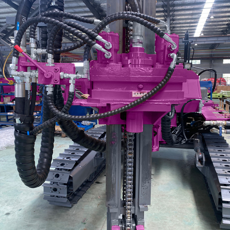 35m Depth DTH Drilling Machine Hydraulic Rotary Borehole Mining DTH Drilling Rig