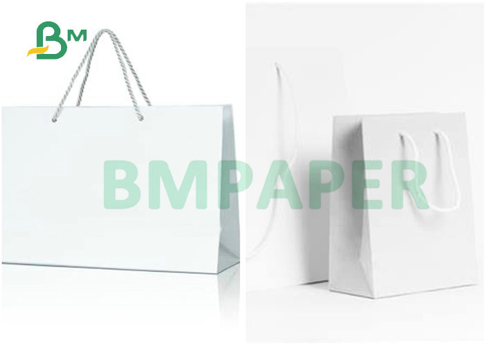 Sheet Packing White Kraft Paper 160GSM 200GSM For Paper Carrier Bag