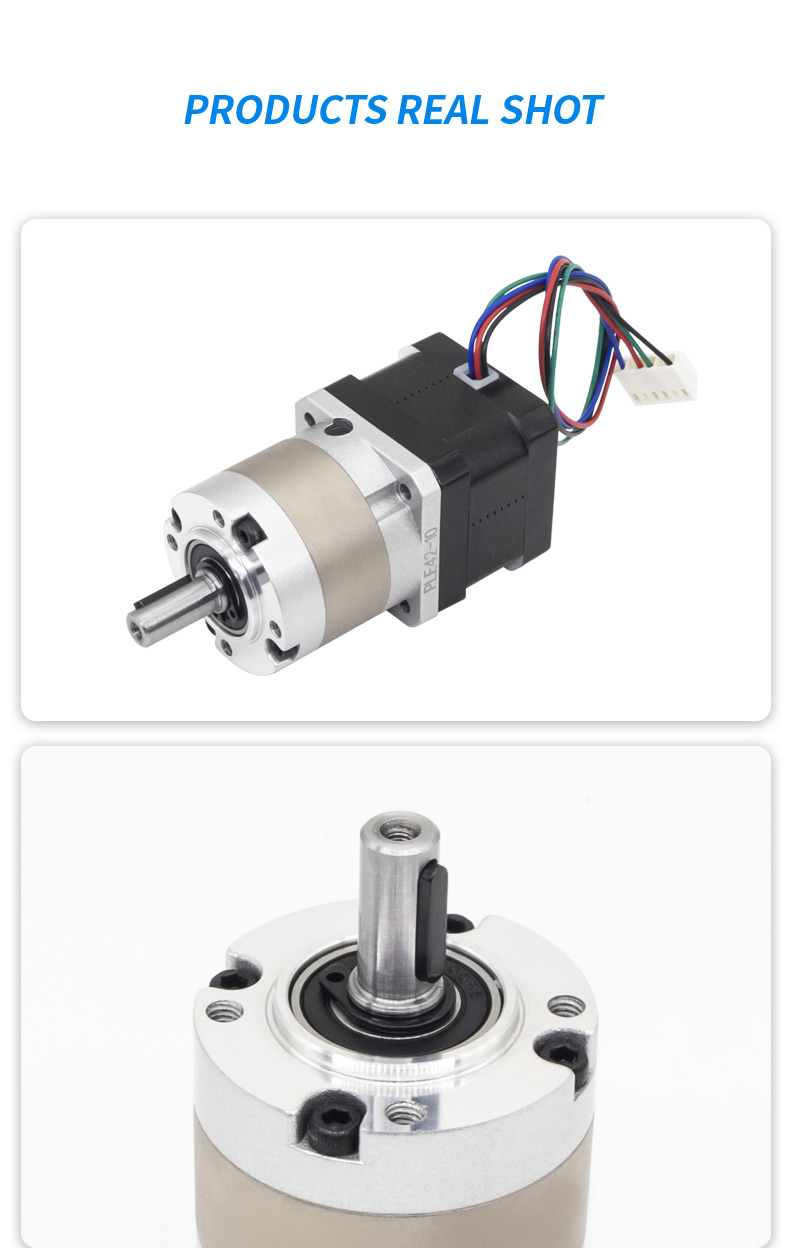 Umot Mini 42mm Stepper Motor with High Load Range of 3.0N.m-10.0N.m and Planetary Gear