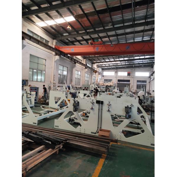 CE 200M/Min Paper Roll Winding Machine , 4blades Paper Roll Slitting Machine