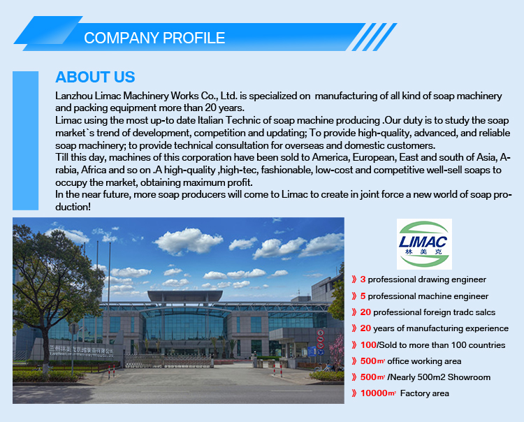 Easy to Operate Stainless Steel 1000kg/h Soap Making Machine Production Line