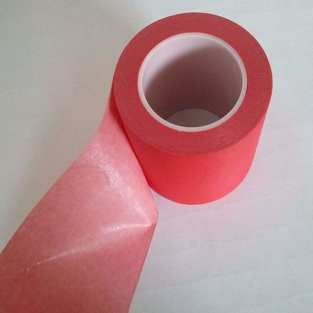 260Um Thickness Crepe Paper Masking Tape 210N Per 25Mm Tensile Resistance