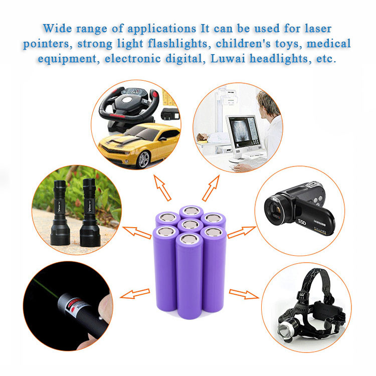 3500mah 3.7v Lithium Ion 18650 Lifepo4 Cells Rechargeable Lifepo4 Cylindrical Cells