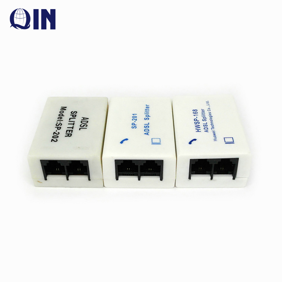 speed internet connection with stable ADSL Splitter HWSP 168 made of ABS Plastic