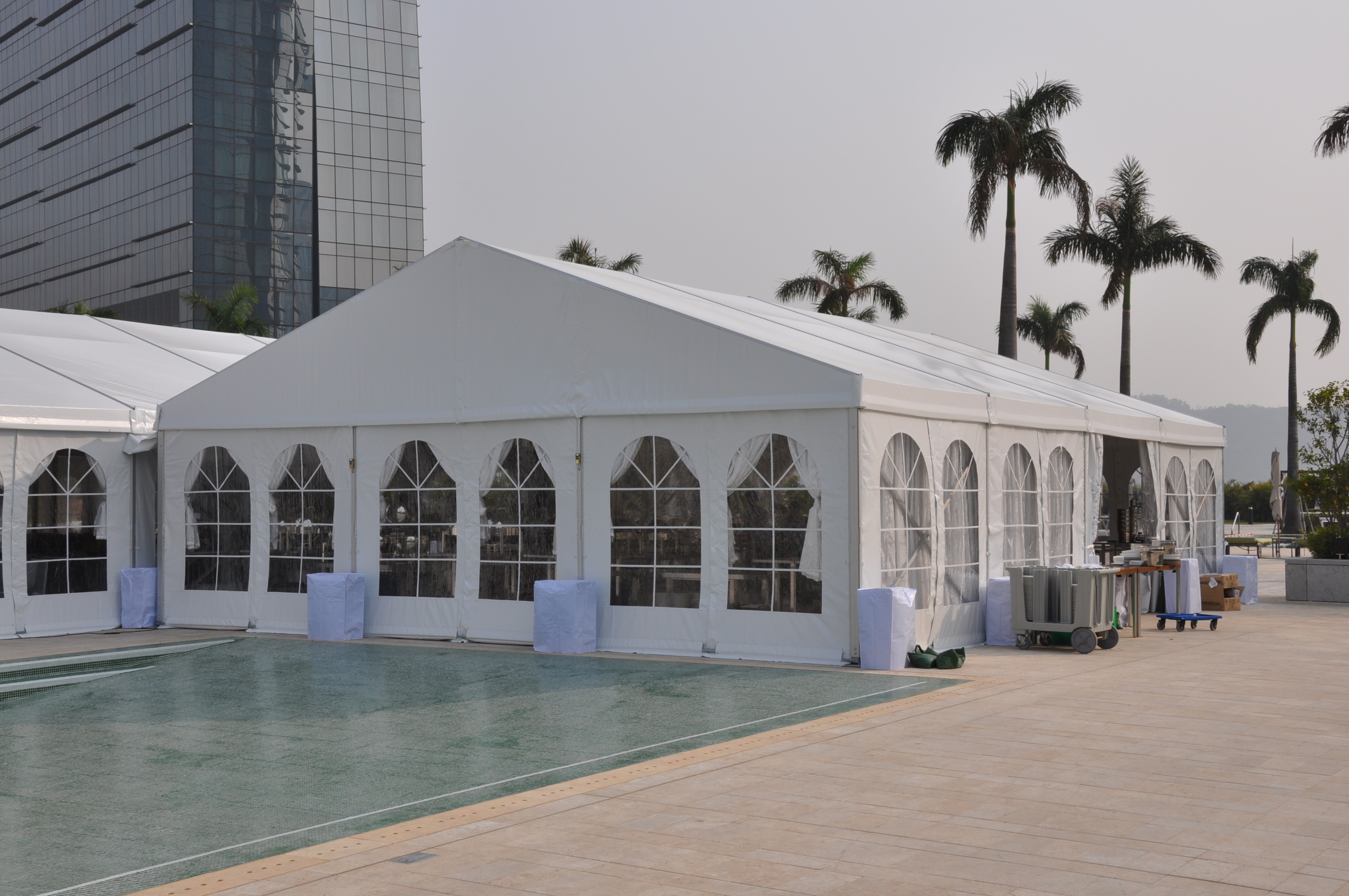 Marquee 15x30m Large Party Church Event Tents Holding 2000 People / 1000 Sqm