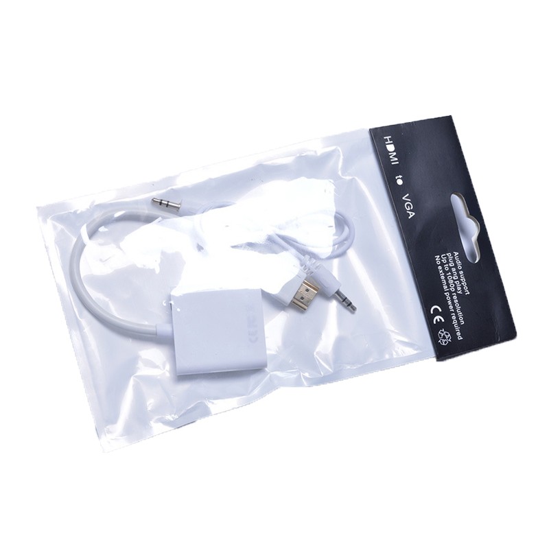Kico 1080P Male To Female HDTV To VGA Cable Converter Adapter With Audio Cable Provide OEM Service Factory Manufacturer