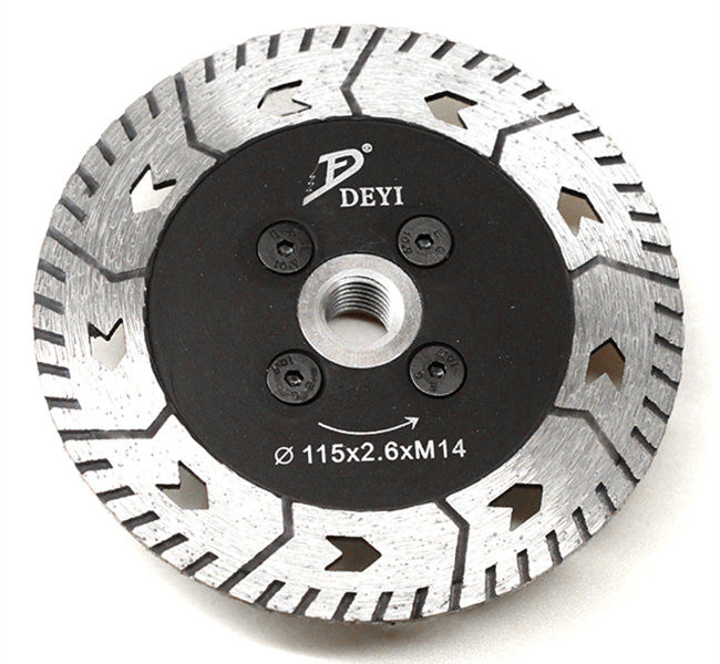 Deyi 5/8-11" Flange Sintered Diamond Masonry Blade Hot Pressed