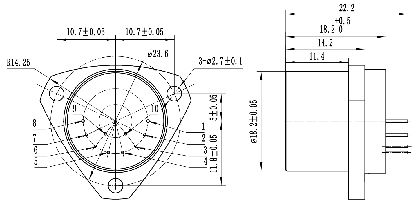 Navigation Grade Quartz Flexible Accelerometer For Instrument Vibration Test And Inclination Measurement