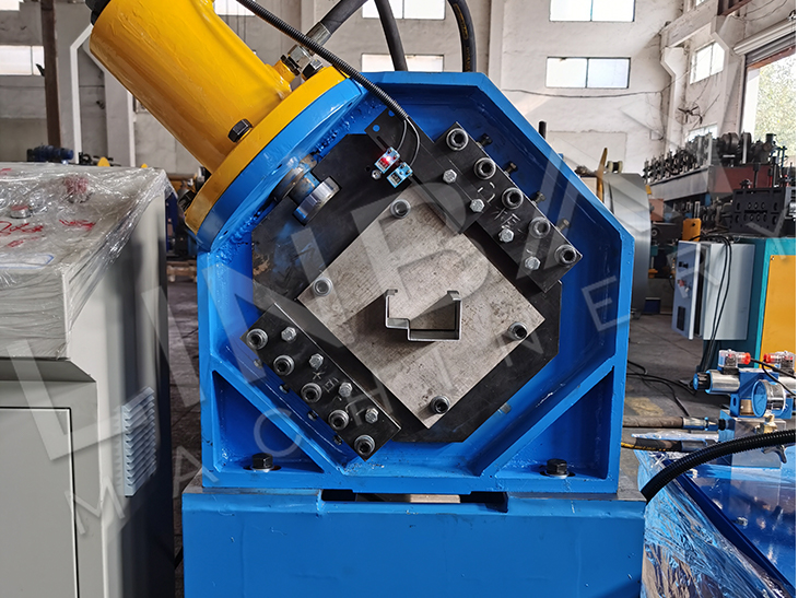Chain Drive Aluminum Sheet High Speed Metal Door And Window Frame Roll Forming Machine