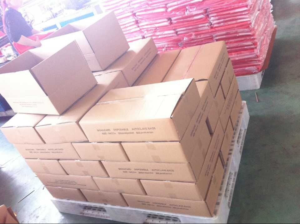 PE packing bag for Asbestos fibers, large size thicker LDPE asbestos remove bags, Large Asbestos Waste Removal Bags, pac