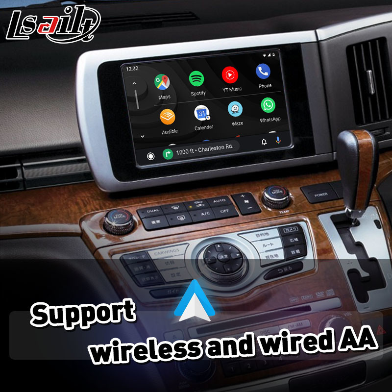 Lsailt Carplay Android Auto Video Interface For Nissan Elgrand E51 Series 3 2007-2010