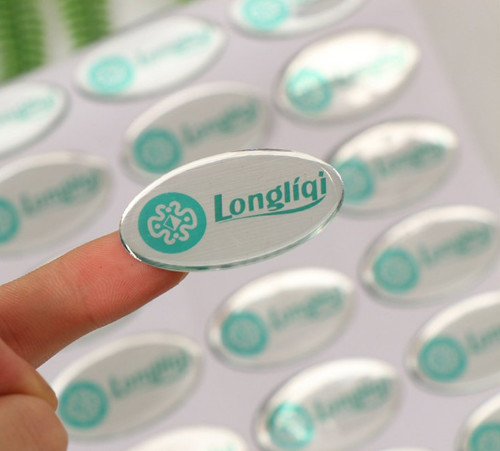 Custom 3d Logo Sticker UV Doming Resin Epoxy Dome Label Adhesive Sticker, Resin Epoxy Sticker, 3D Vinyl Label