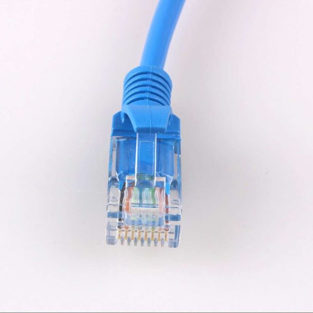 Various Lengths RJ45 To RJ45 UTP 24AWG Cat6 Patch Cord 4 Pairs 8P8C
