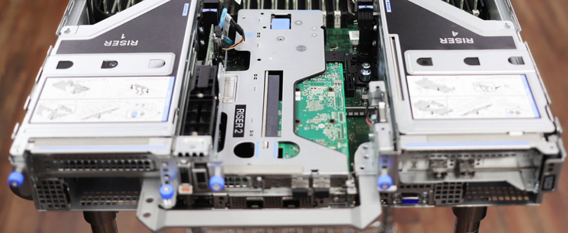 Dell R750 Rack Server 2U with R750 Motherboard and 2x 1400W Non-Hot-Plug Power Supply