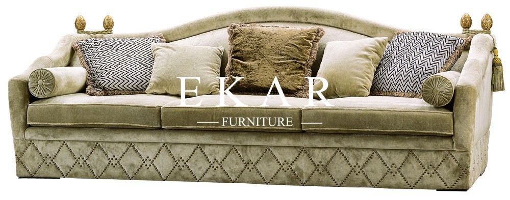 Royal Living Room Furniture Luxury Fabric Arab Sofa Sets Designs MKBN-KS2302-002-001