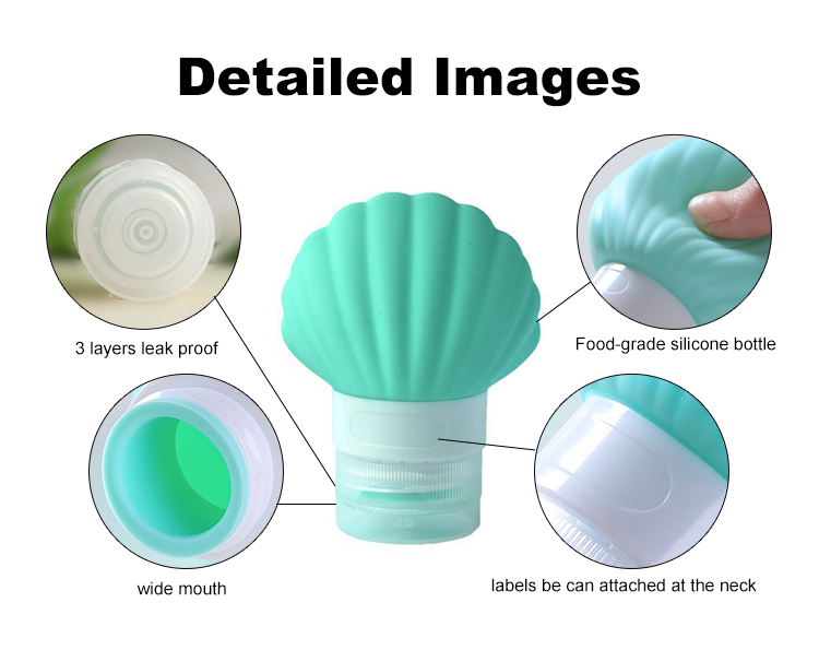 Inside Engraving 90ml Food Grade Silicone Squeeze Bottle