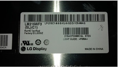 21.5in 365cd/m2 Square LCD Panel 1920×1080 LM215WF3-SDC2 89/89/89/89 (Typ.)(CR≥10)