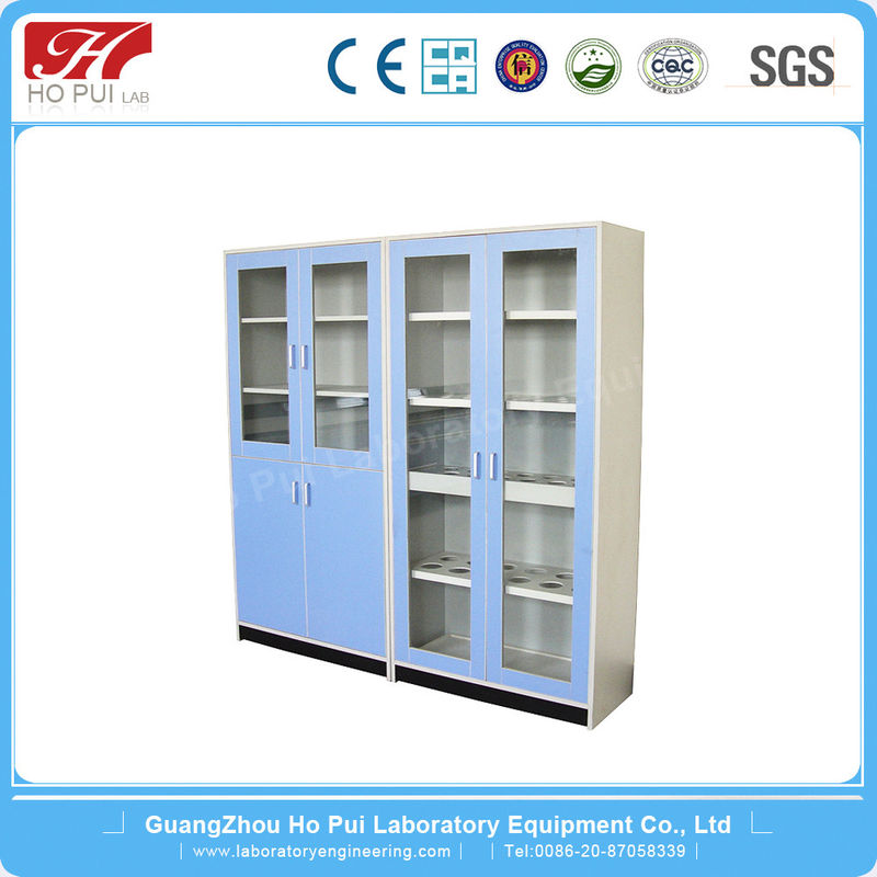 Floor Standing Locking Medicine Cabinet , Customized Biology Lab Furniture