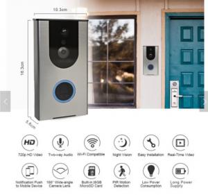 Buy cheap 300m Smart Home Wireless Voice Intercon Doorbell Dog Barking Doorbell Deaf Doorbell Light / Bell for Front Door product
