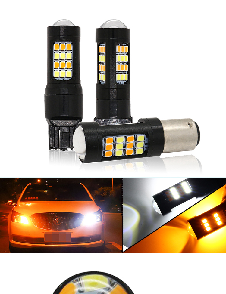12V 2835 42 SMD LED Bulb Headlight 1156 1157 Tail Car Indicator Lights