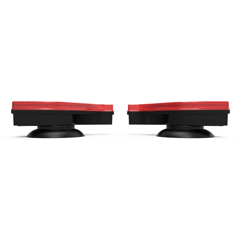 Chargeable Wireless Trailer Light Kits Rear Stop Plate Trucks Magnetic Led Tail Light