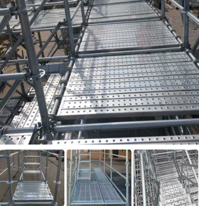 Galvanized Steel Walking Panel Scaffolding Boards 
