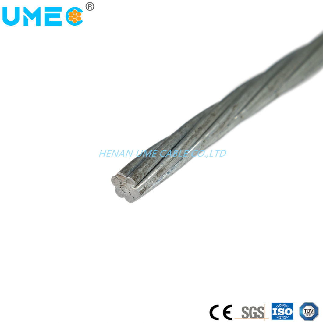 Bare Conductor Galvanized Steel Wire Strand