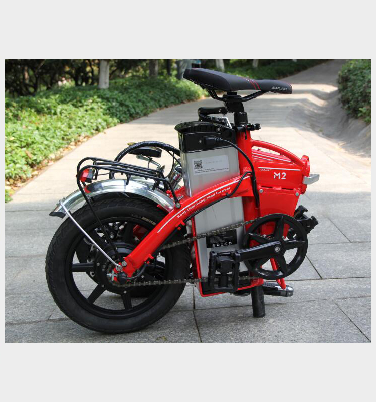 Convenient Pedal Assist Electric Bike Lightweight LCD Digital Display