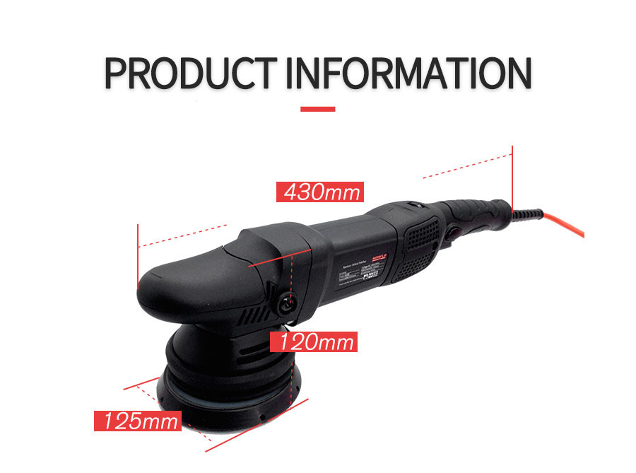 M15 15mm Auto Finesse Machine Polisher Buffer For Car Scratches