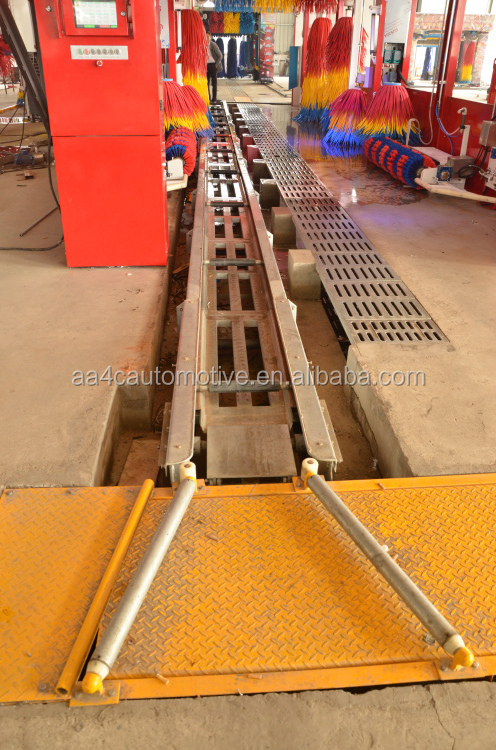 Automatic Tunnel Car Washing Machine Commercial 12KW 9 Brushes